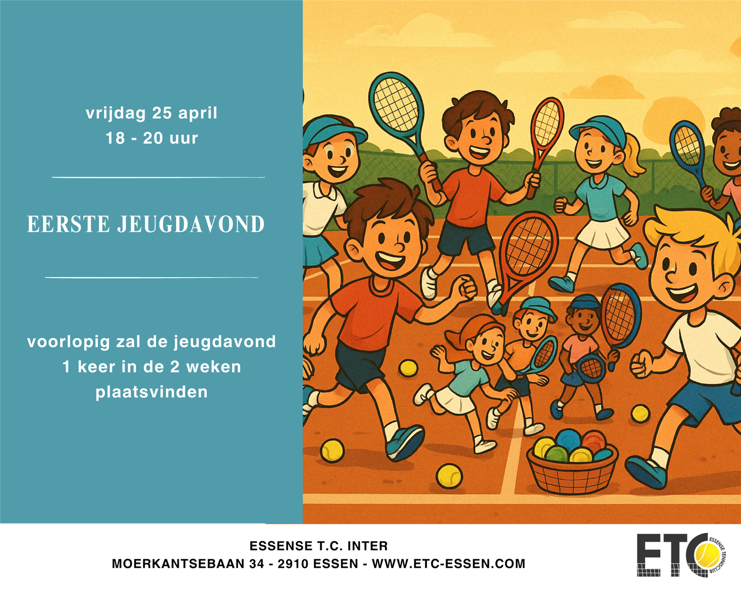Jeugdavond 1 x per 2 weken
